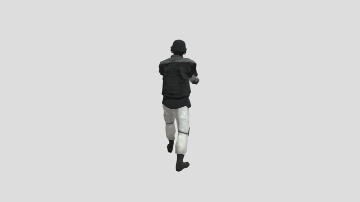 SCPCB: Guard (Original) +textures+animations 3D Model