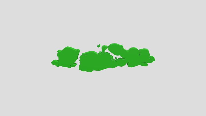 Nusa Tenggara Barat 3D Model
