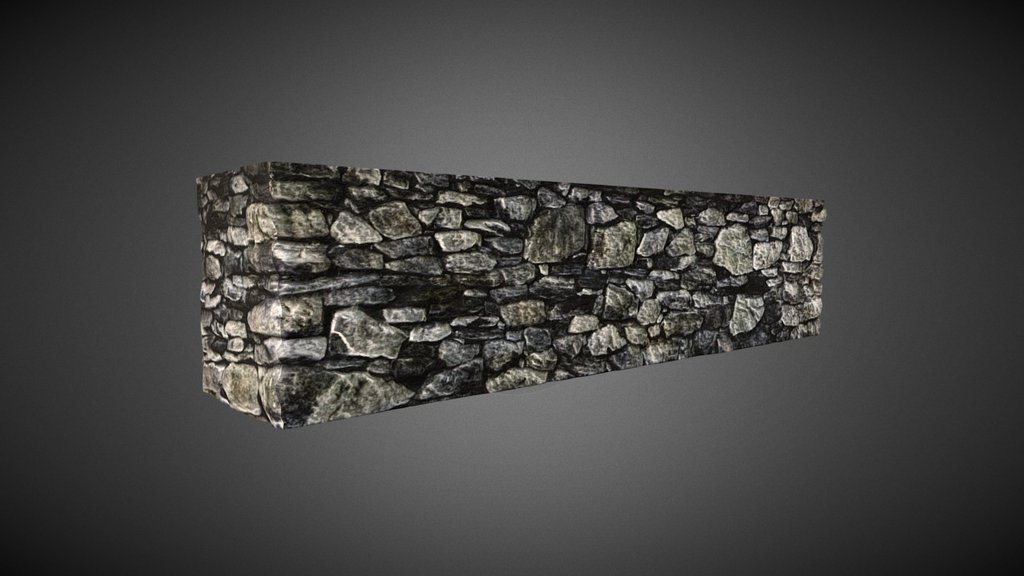 Rock Wall Retopo