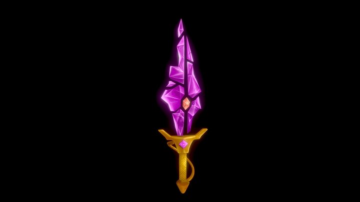Weapon GameArt 3D Model