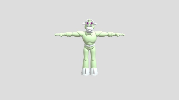 Glamrock Bull Model V1 3D Model