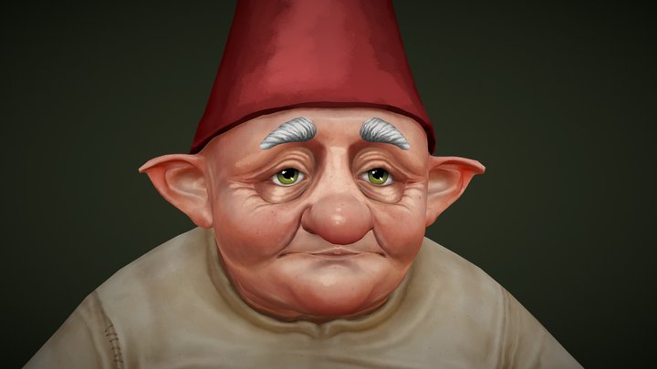 GNOME 🍄🧙🏼🌿 3D Model