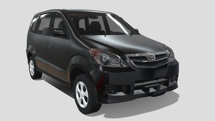 2008 Toyota Avanza 3D Model
