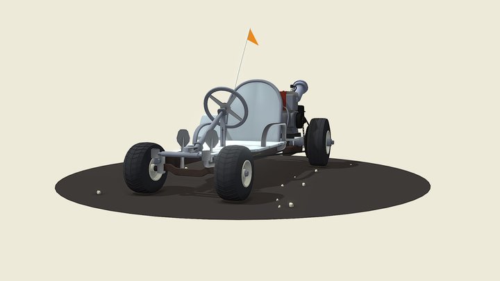 Go Kart 3D Model