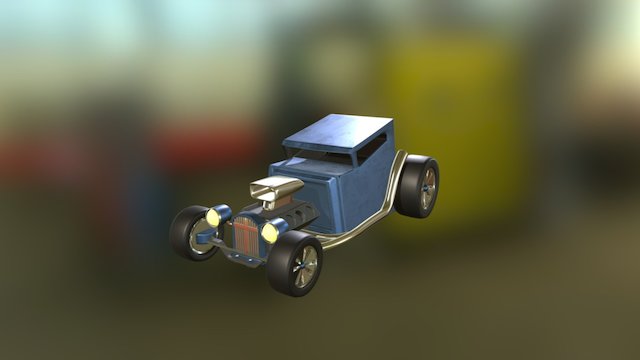 Hotrod 3D Model
