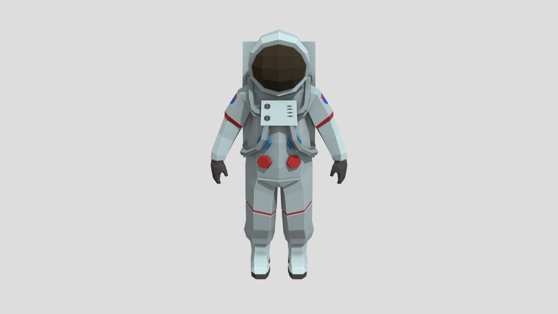 Astronaut - 3D model by mr.manmillers [aaa47a9] - Sketchfab