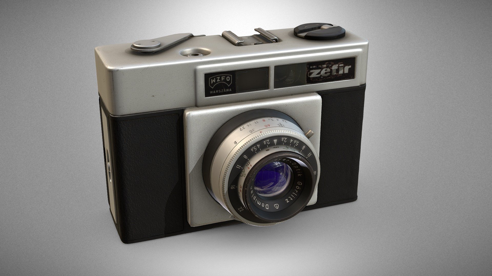 Zefir Camera With Domiplan Lens - Download Free 3d Model By Virtual 