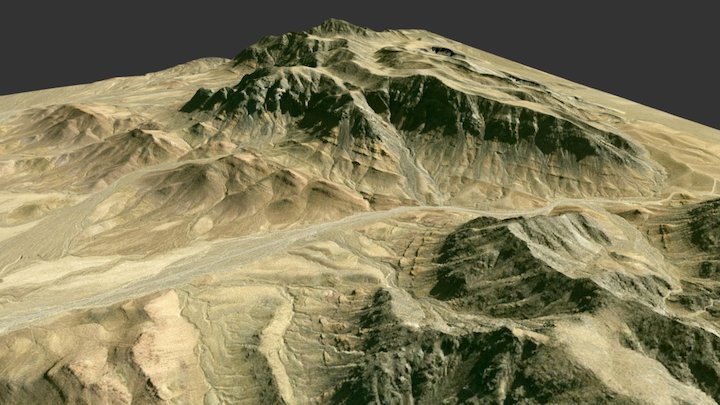 Neoproterozoic rocks, Nopah Range, CA 3D Model