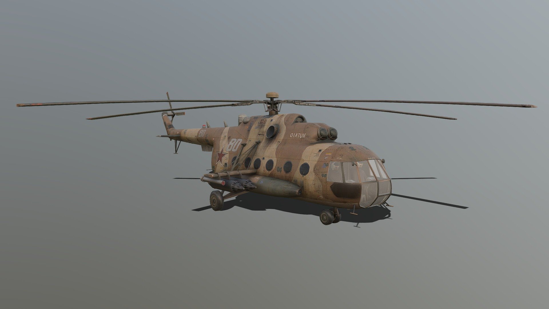 helicopter mi-8 - Download Free 3D model by mamont nikita ...