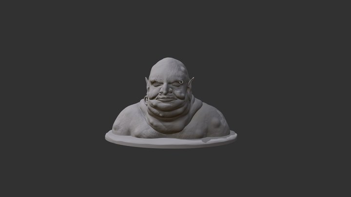 Diseased goblin 3D Model