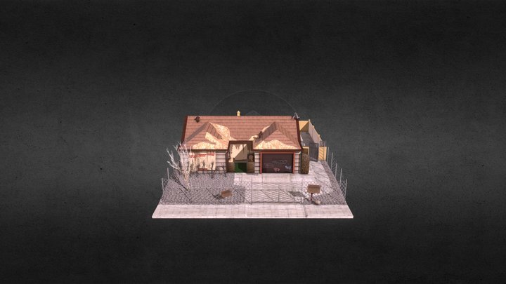 draft / automapping/ ruined 3D Model