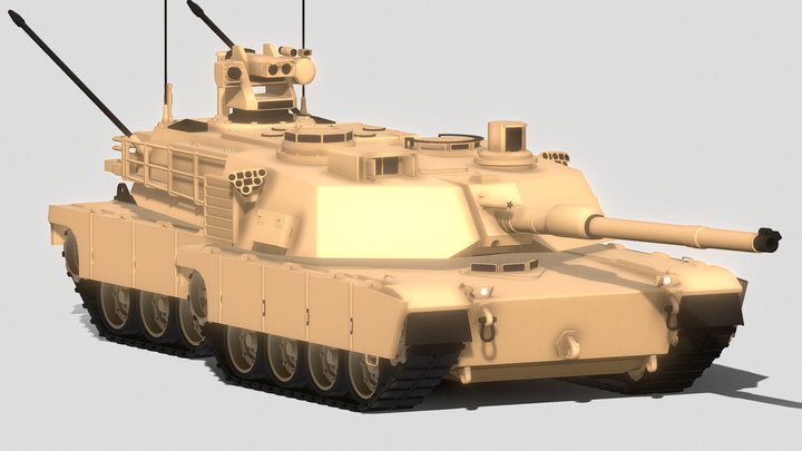 RA3 Guardian Tank Model Free 3D Model