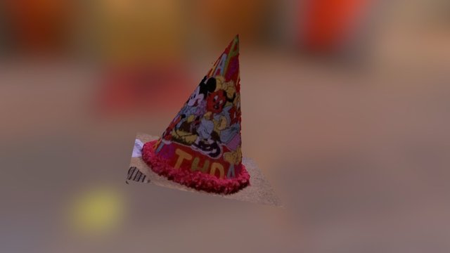 Party Hat 3D Model