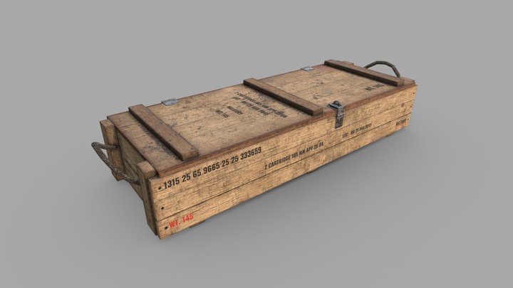 Rifle Box (Low Poly)
