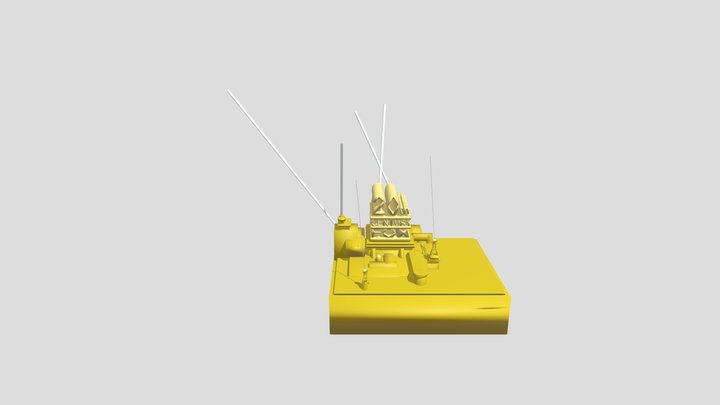 20th-century-fox-1994-2010-blend 3D Model