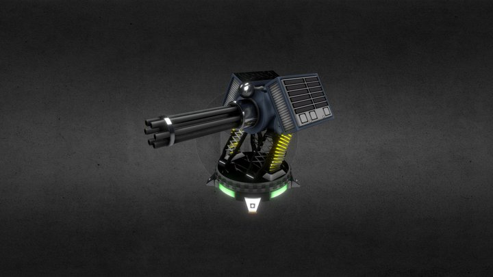 PDC Turret 3D Model
