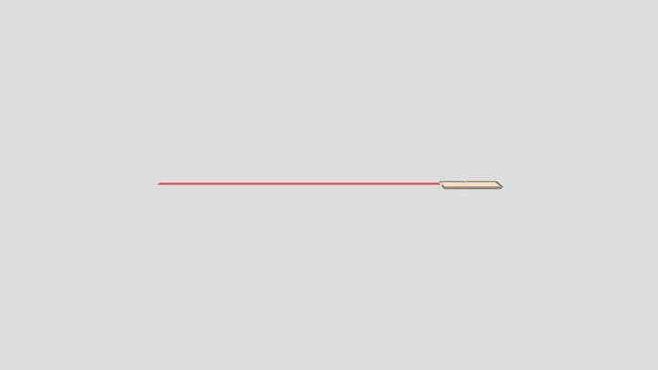 Long Jump 3D Model