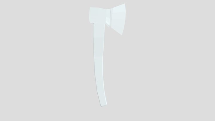 Axe ps1 style 3D Model