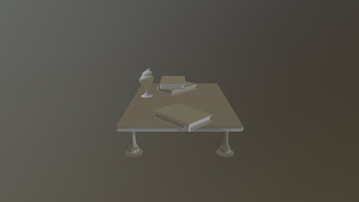 PROPS Meja Asa 174140514111016-001 3D Model