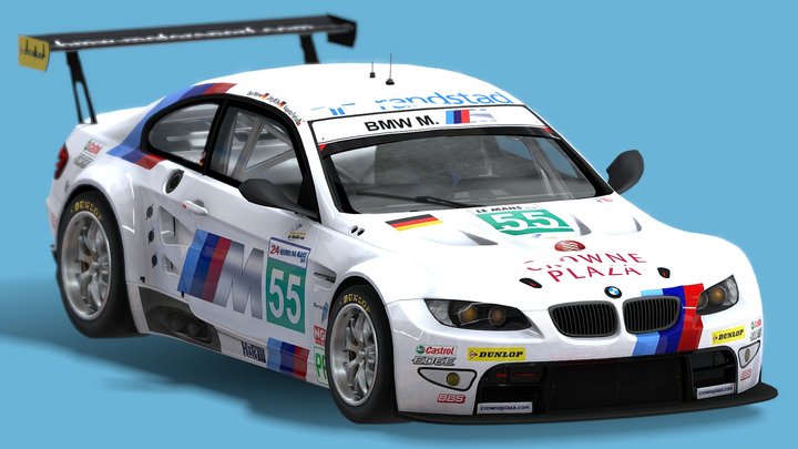 2011 BMW M3 GT2 (Le Mans) – Gratis 3D-model STL