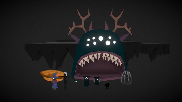 Horror game low poly pack [LudumDare 53]