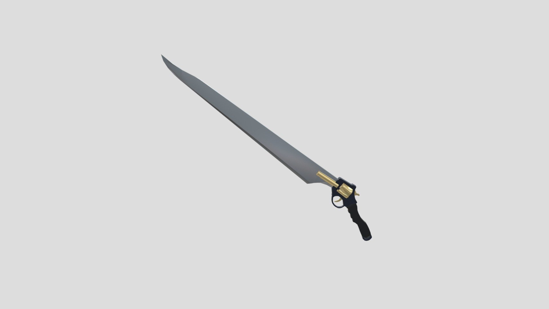 Gunblade - 3D model by Ravnor [aaaace8] - Sketchfab