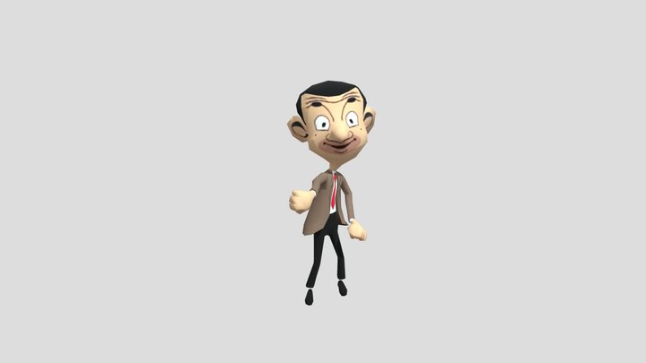 New Mr bean Is Doing Toothless Dance 3D Model