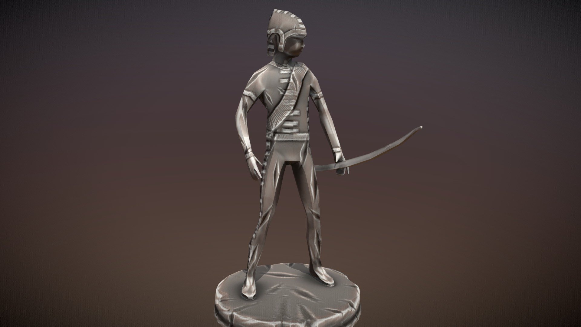 Stylized Statue