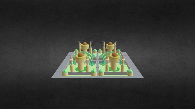Ciudad Imaginaria 3D Model