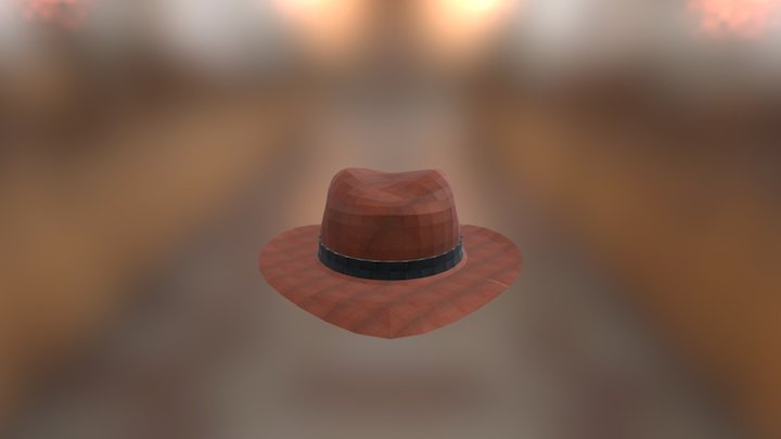 Western Hat 3D Model