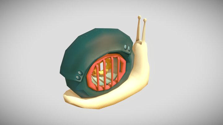snail-move 3D Model