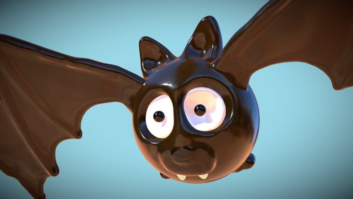 Medium | Bat-Balloon 3D Model
