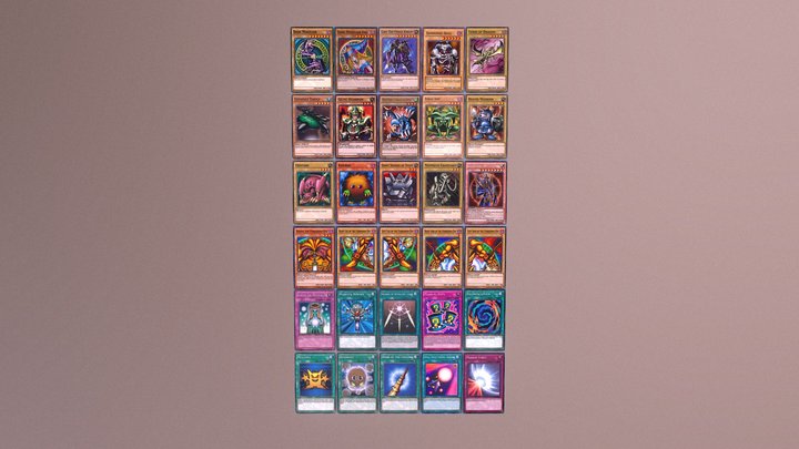Yugi Muto's Deck (Yugioh) – Modello 3D gratuito STL