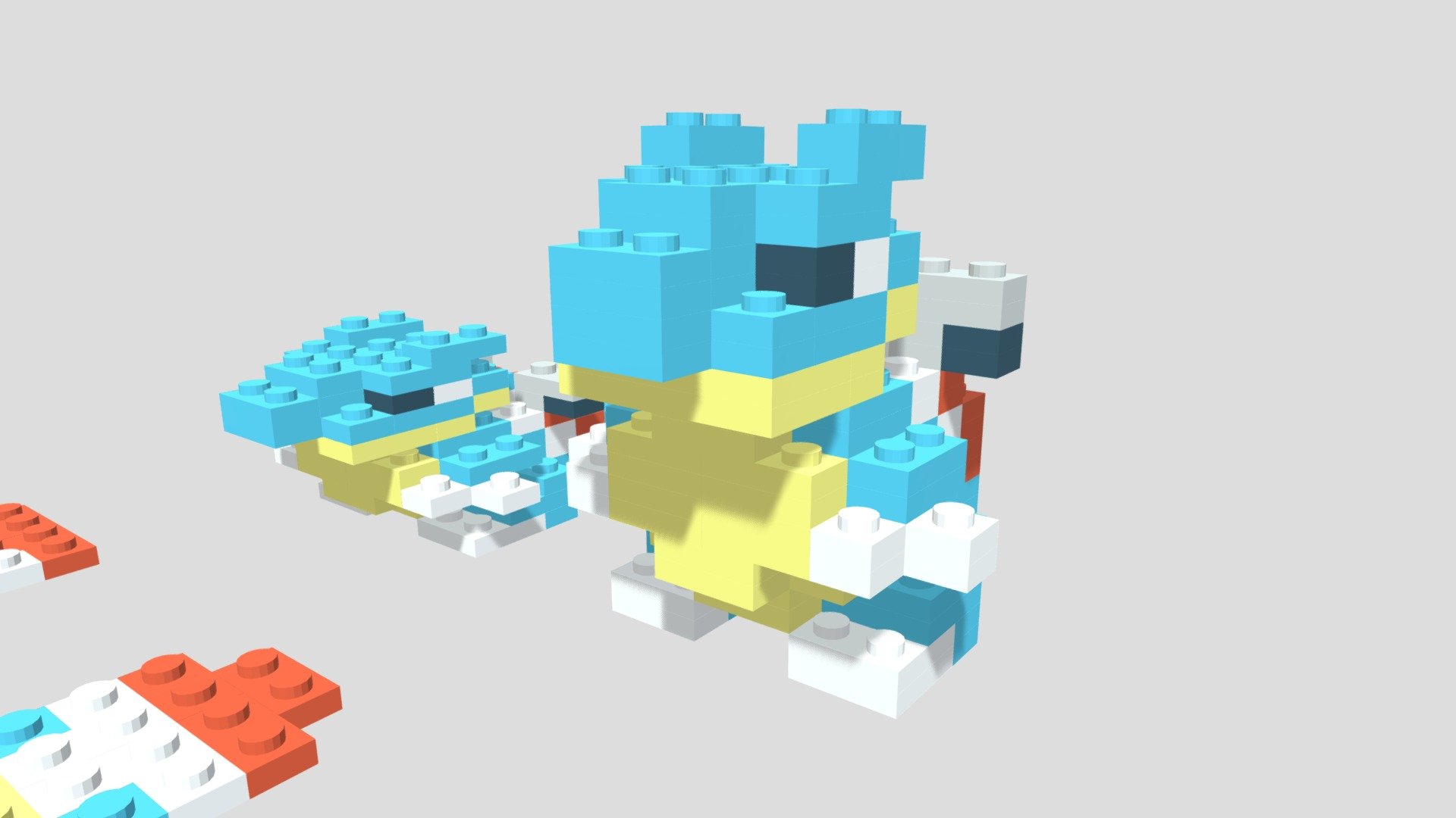 Blastoise - Download Free 3D model by xiaoqiang000 [aab2373] - Sketchfab