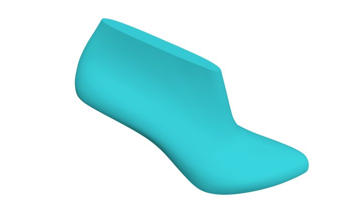 Ladies Court Shoe Last Model 3D Model