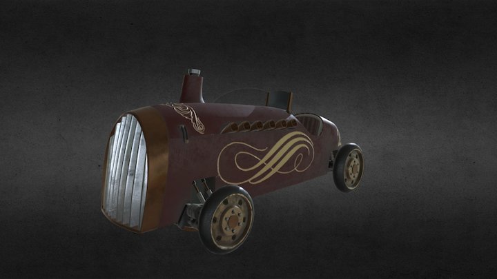 Race car 3D Model