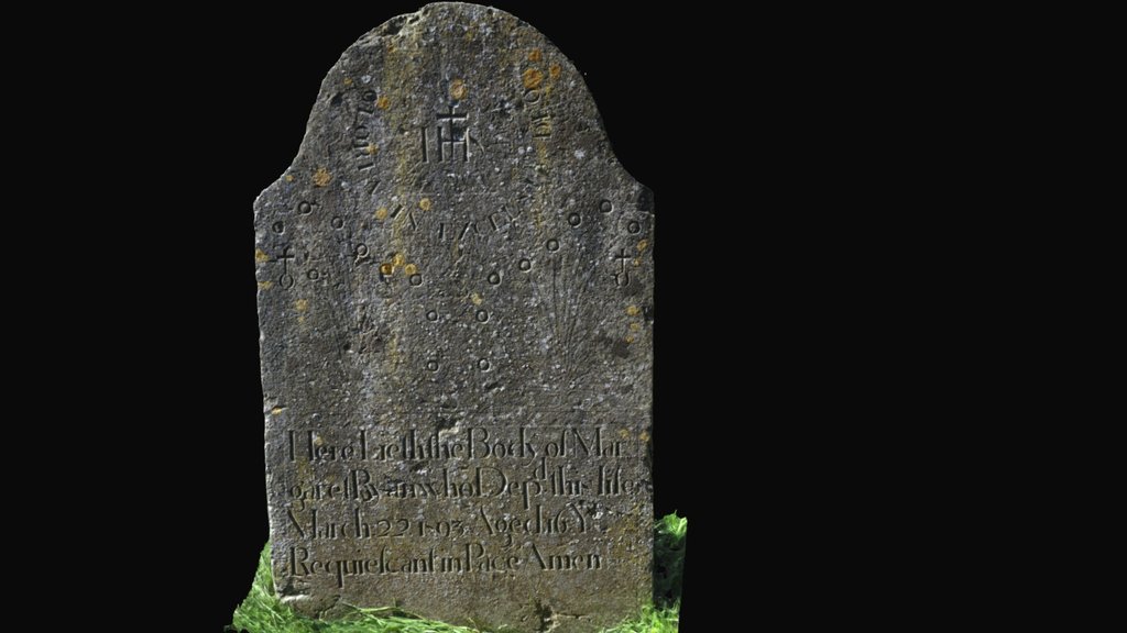 Margaret Ryan Headstone Kenyon Street Graveyard