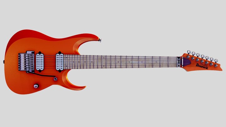 Ibanez RGD3127 - 7 strings guitar 3D Model