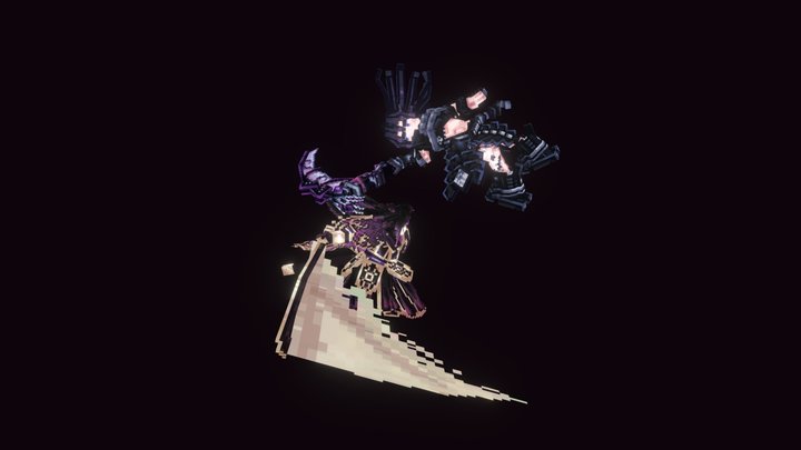 fight1 3D Model