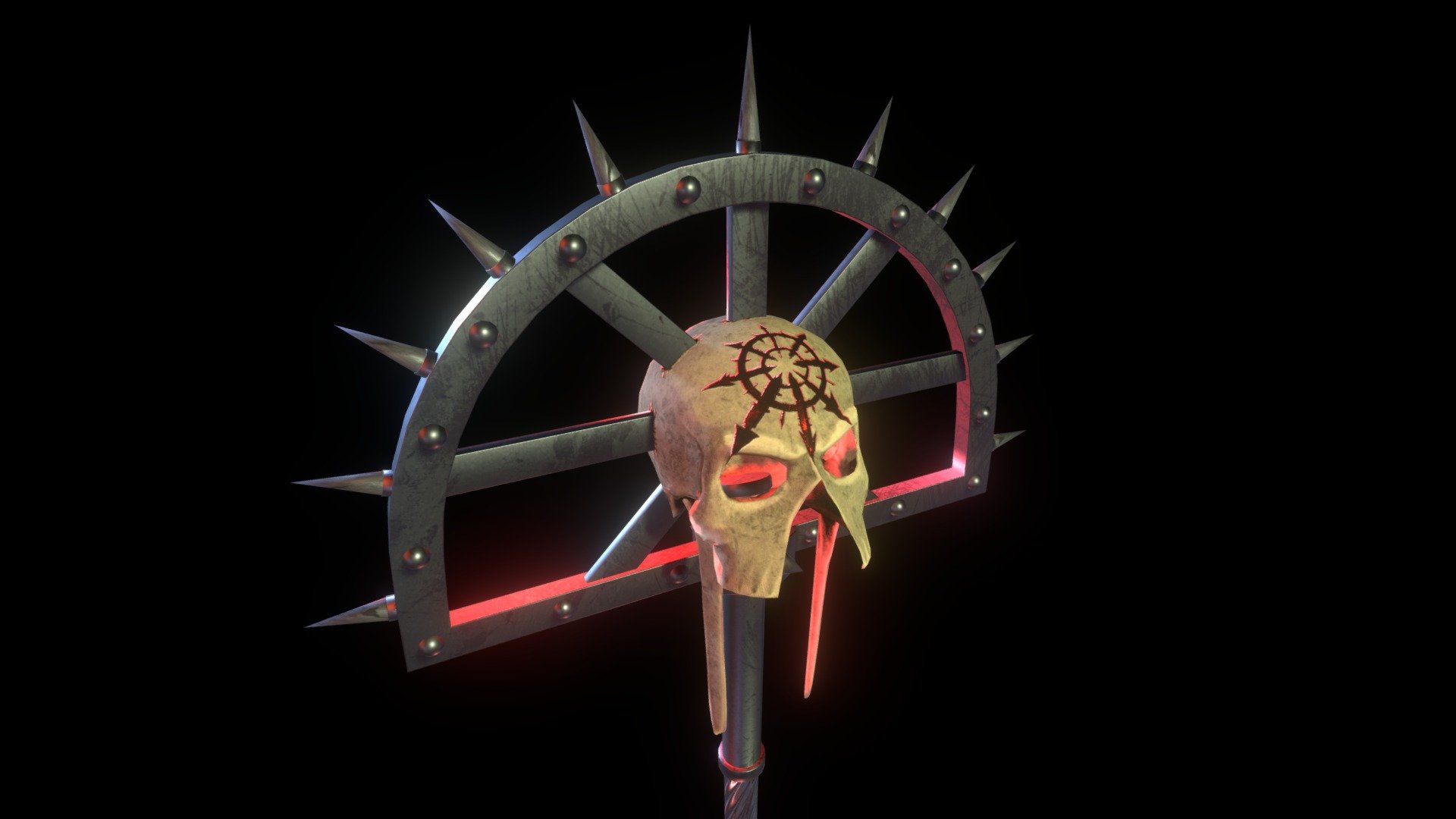 Staff Of Gore - 3D model by David's Blacksmith (@davids_blacksmith ...