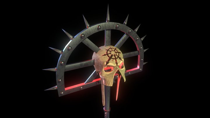 Staff Of Gore 3D Model