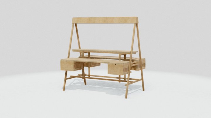Rietveld Table 3D Model