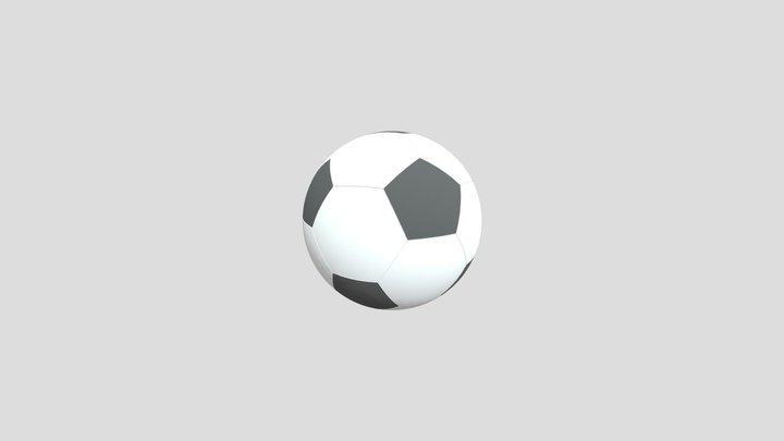 Soccer Ball 3D Model
