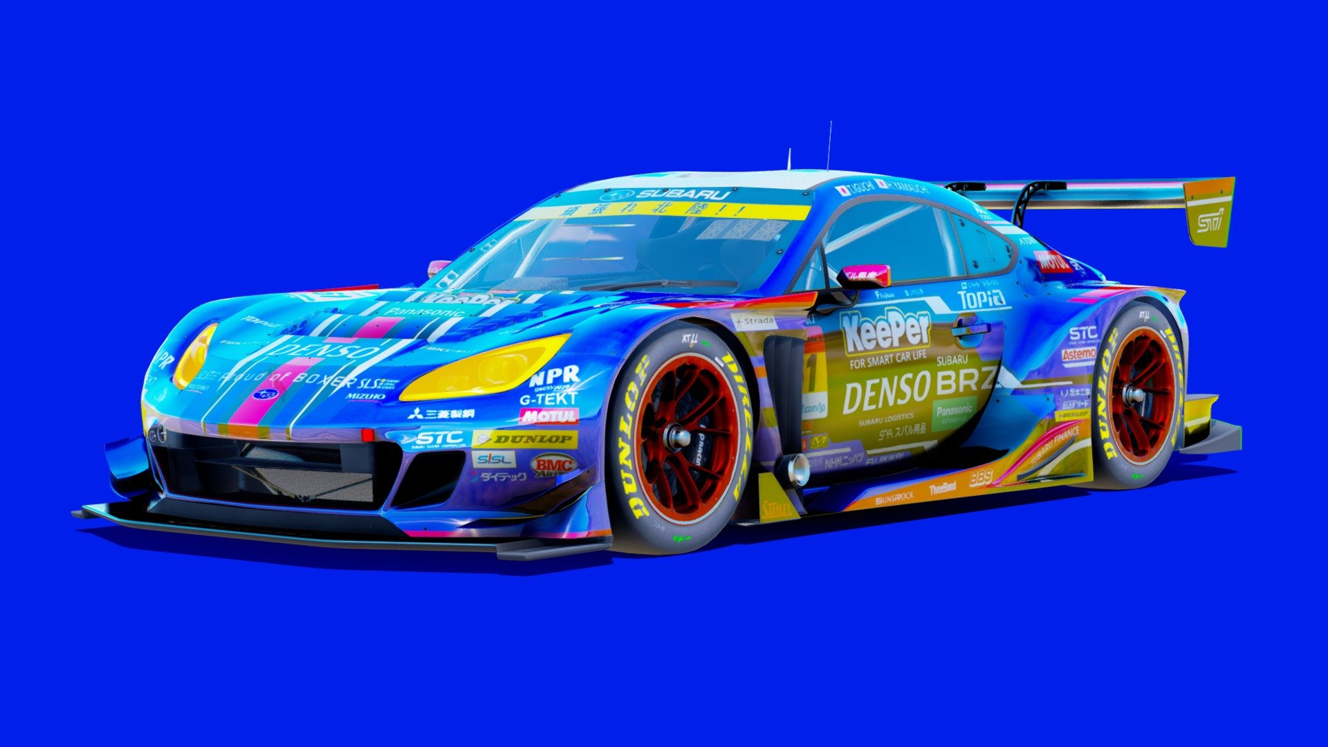 2021 | Subaru BRZ GT300 - 3D model by kevin (ケビン