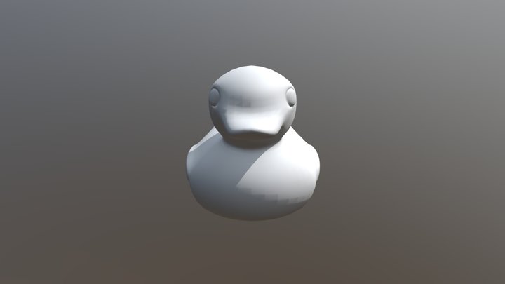 Final Duck 3D Model