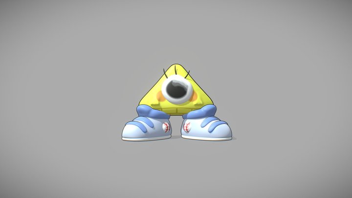 Baby Bill Cipher 3D Model