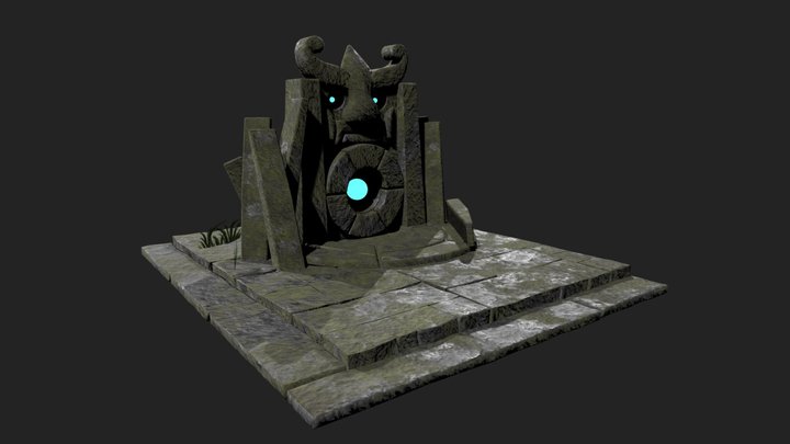 Viona's Powersource Temple 3D Model