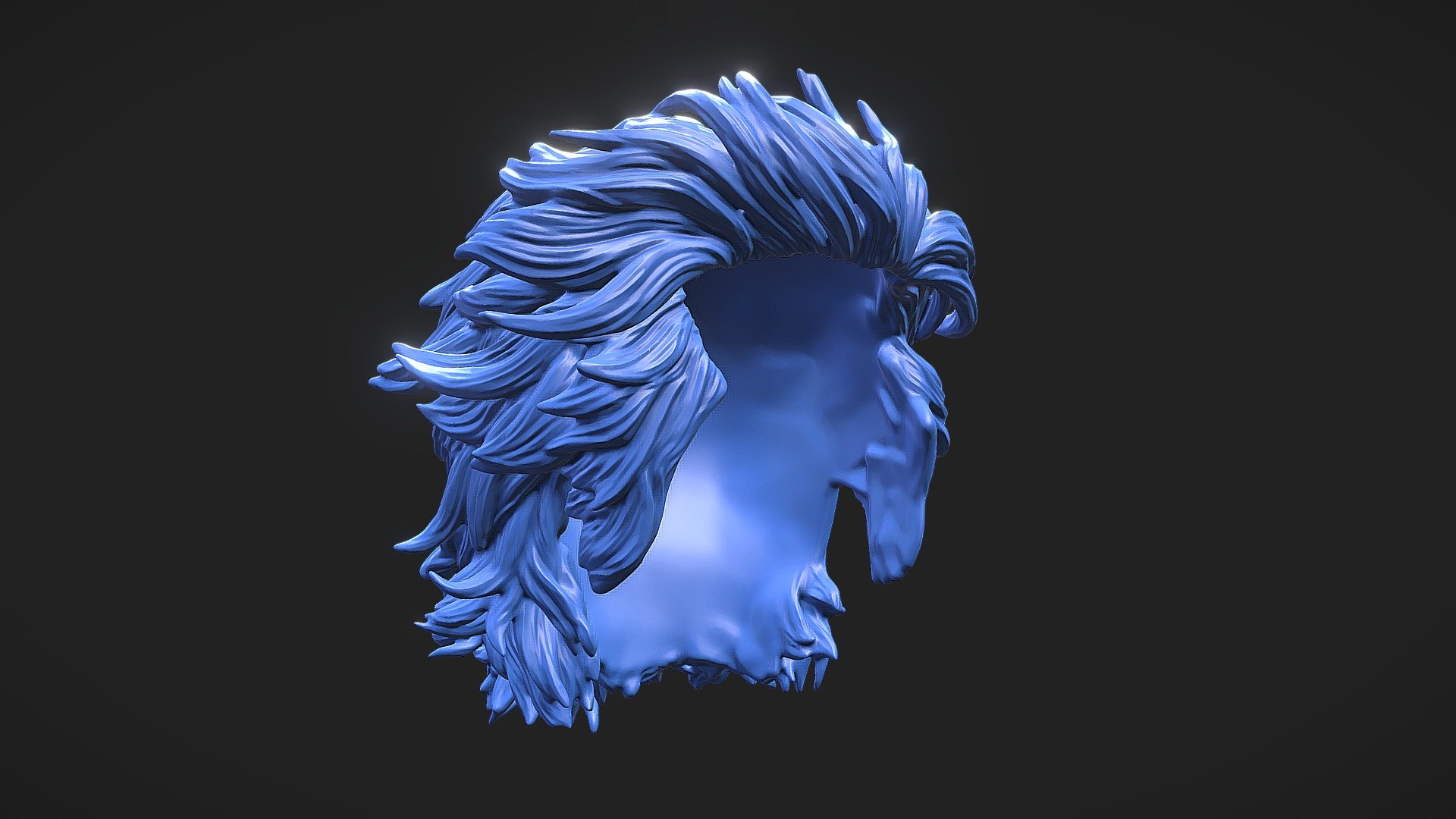 Hair 77 Buy Royalty Free 3d Model By Rumpelstiltskin Rumpelshtiltshin Aaba3da Sketchfab 1299