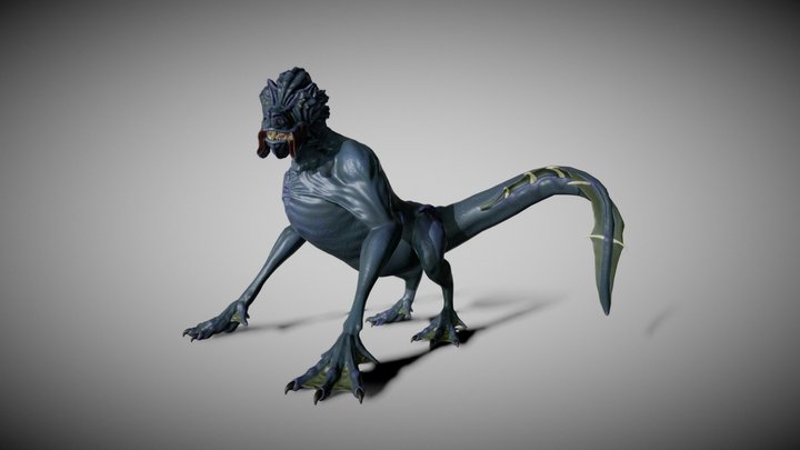 Creature Sculpt 3D Model