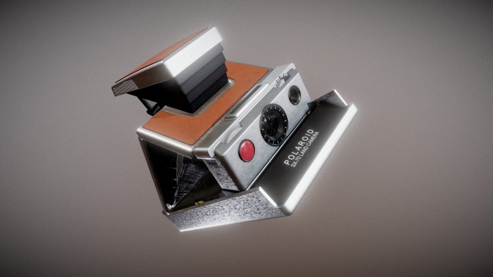 Polaroid XS70 modeled by Gabriel Ozga 3D Model